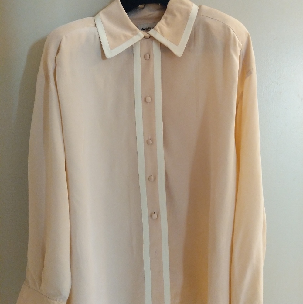 Mark Shale. Silk button up